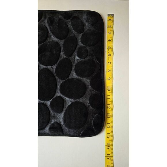 Bath Mat Set 2pc Black Pebble - Picture 5 of 8